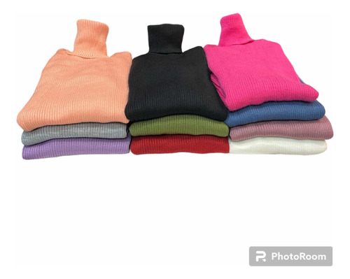 Pack X2 Sweater Polera Morley Dama Clasica Muy Suaves 