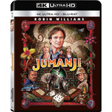 Jumanji Robin Williams Pelicula 4k Uhd + Blu-ray