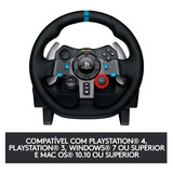 Volante Logitech Driving Force G29 Para Ps4 / Ps3 / Pc Preto