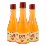 Colônia Café Biocare Floral Amadeirado - 300ml (kit Com 3)