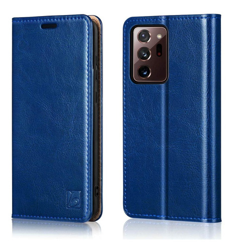 Funda Para Galaxy Note 20 Ultra, Azul/billetera/plegable