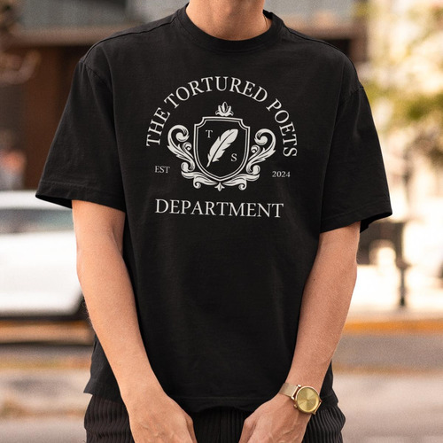 Camiseta The Tortured Poets Department Álbum Taylor Swift Fã