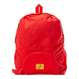 Morral Tote Pouch Compacto Rojo Xmas Mario Hernández