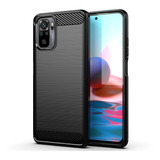 Funda Tpu Carbono Compatible Con Xiaomi Redmi Note 10 4g 10s