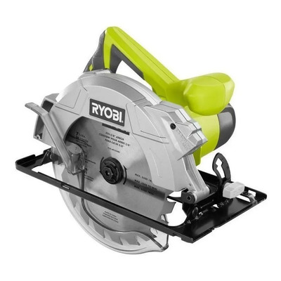 Sierra circular eléctrica Ryobi 7-1\u002F4 con LASER, 14 amperes, Mod. CSB135L 184mm verde 60Hz | Envío gratis