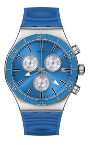 Reloj Swatch Yvs485 Azul 100% Original 