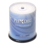 Plexdisc Dvd+r 4.7gb 16x Hub Trmico Blanco Imprimible - Husi