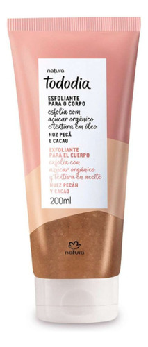 Exfoliante Corporal Natura Tododia Nuez Pecán Y Cacao 200 Ml