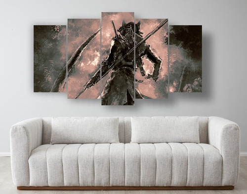 Set 5 Cuadros Decorativos Canvas Bloodborne 12