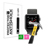 Protector Pantalla Antishock Apple Watch Series 3 Aluminum