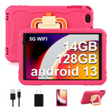 Tablet  Con Funda Aocwei X500 10.1  64gb Roja Y 4gb De Memoria Ram