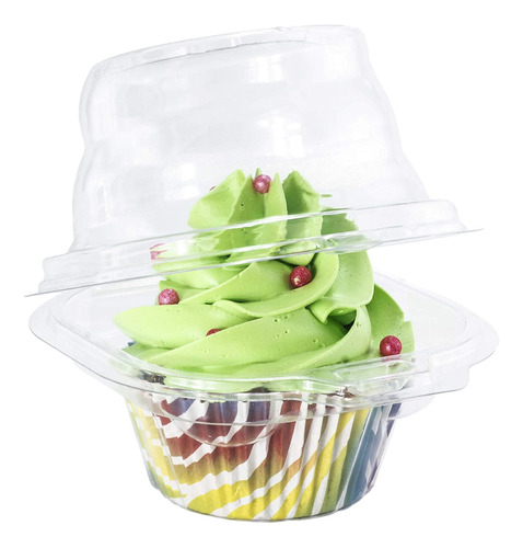 Contenedor Individual Cupcakes  - Caja Porta Cupcakes D...