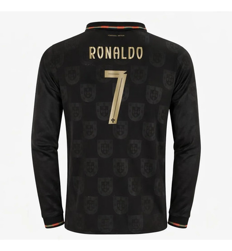 Jersey Portugal Eusebio Ronaldo #7 Manga Larga 25\u002F26 | Meses sin interés