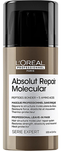 L'oréal Molecular Leave In Mascarilla Tratamiento 100 Ml