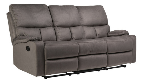 Berger Reclinable Noruega Sillón 3 Cuerpos Portavaso