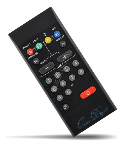Control Remoto Tv Tfk-1120 Para Telefunken 1395 5910 Mp212n 