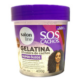 Gelatina Ativadora De Cachos Super Óleos 400g Sos Cachos