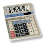Calculadora Celica Ca-2626 Escritorio 12 Digitos Dual /v Color Blanco