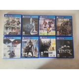 Lote De Juegos De Ps4 Excelente Condición 