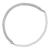 Collar De Perlas Para Hombre, Pulsera, Joyería De Fiesta, Ta