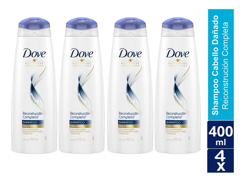 Dove Shampoo Reconstrucción Completa 400ml (cabello Dañado)