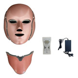 Máscara De Led 7 Cores + Microcorrentes - Facial E Pescoço