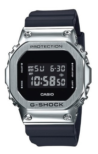 Reloj Casio G-shock Gm-5600-1d  200 M Agente Oficial