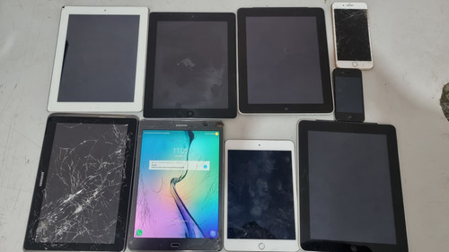 Lote Apple Ipads E iPhone E Tablets Samsung No Estado
