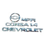 Kit Emblemas Corsa Chevrolet 1.4 Mpfi 5piezas Chevrolet Corsa