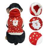 Chaleco Navidad Perros Gatos Saco Buzo Chaqueta Talla S