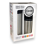 Set Termo Bala 500 Ml Mas Termo Mate Listo 400 Ml 