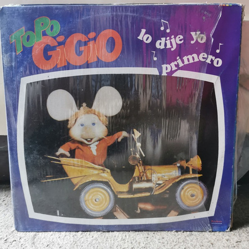 Disco Lp: Topo Gigio- Lo Dije Yo 1ro