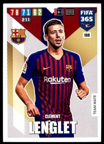 Carta Adrenalyn Xl Fifa 365 2020 / Clement Lenglet