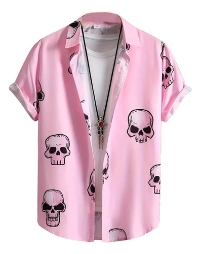 Camisa Calavera Cráneos Halloween Huesos  | Meses sin interés