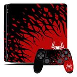 Skin/adhesivo - Ps4 - Combo - Spiderman Retiro