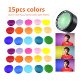 Color Gels Film Godox Kit Flashes V-11c Filtros Color Color