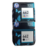 Cartuchos Hp 662 Negro Y 662 Color Originales