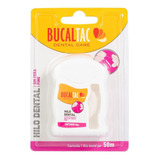 Bucal Tac Sin Cera Hilo Dental X 50 Mts Sabor Menta