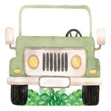 Figuras De Coroplast 1 Metro Jeep Safari