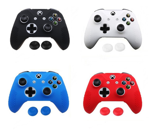 Capas Silicone Capinha Skin Controle Xbox One Grip Analógico