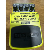 Pedal Behringer Dw400 Dynamic ,wah/ Human Voice Oferta