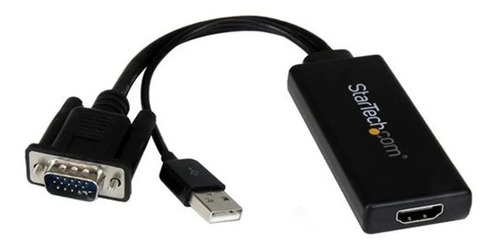 Adaptador Video Startech Vga2hdu Vga - Hdmi Activo Usb