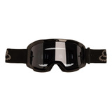 Gafas De Motocross Principales, Stray Black - Lente Ahumada