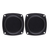 2 Peças De Alto-falante De Radiador Woofer Bass Passive Spea