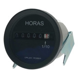 Horimetro Electrónico Cuenta Horas 12v /24v 52mm Orlan Rober