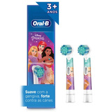 Refis Escova Elétrica Infantil Disney Princesas 2 Uni Oral-b