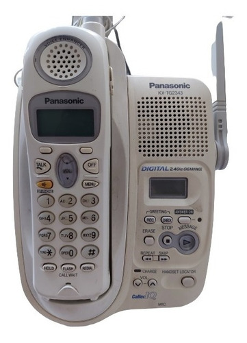 Teléfono Inalámbrico Panasonic Con Contestador Kx-tg2343