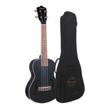 Ukulele Bamboo Concierto Tipoviolin C/equ Bu-23-vio-q +funda