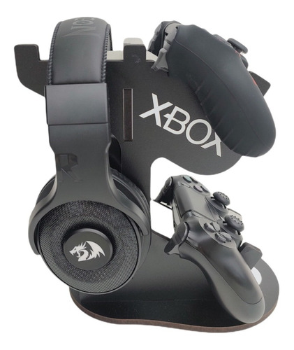 Suporte De  Controle Xbox E Headset Fone