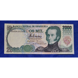 Billete De 2000 Mil Bolívares, Año 1995